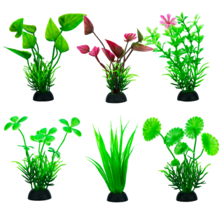 Foto 2 | Plantas de Plástico para Acuario Lomas 6 Piezas