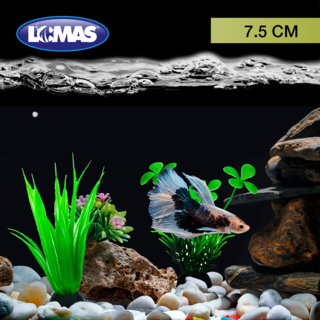 Foto 8 | Lomas Plantas De Plástico Surtidas De 7.5 Centímetros Para Acuario Y/o Peceras Con 6 Piezas