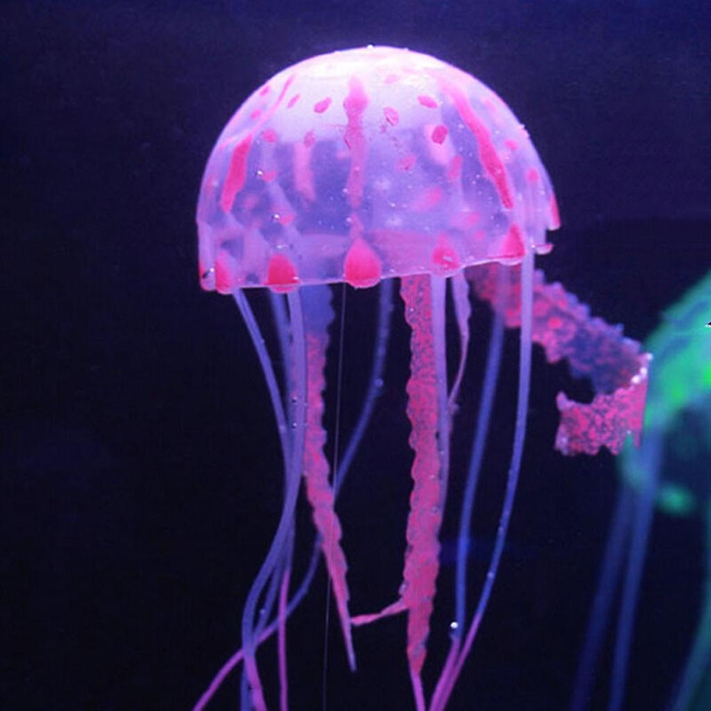 Foto 1 | Adorno Artificial De Medusa Falsa Para Pecera Huoguo - Venta Internacional.