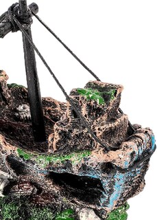 Foto 6 | Resina Para Decoración De Acuarios, Diseño De Barco Hundido Y Naufragado, Para Peces Bronceados - Venta Internacional.