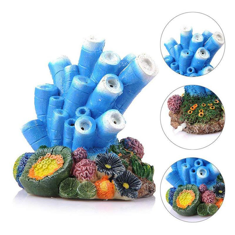 Foto 4 pulgar | Piedra De Resina Para Decoración De Acuarios, Coral, Volcán, Burbujas De Aire - Venta Internacional.