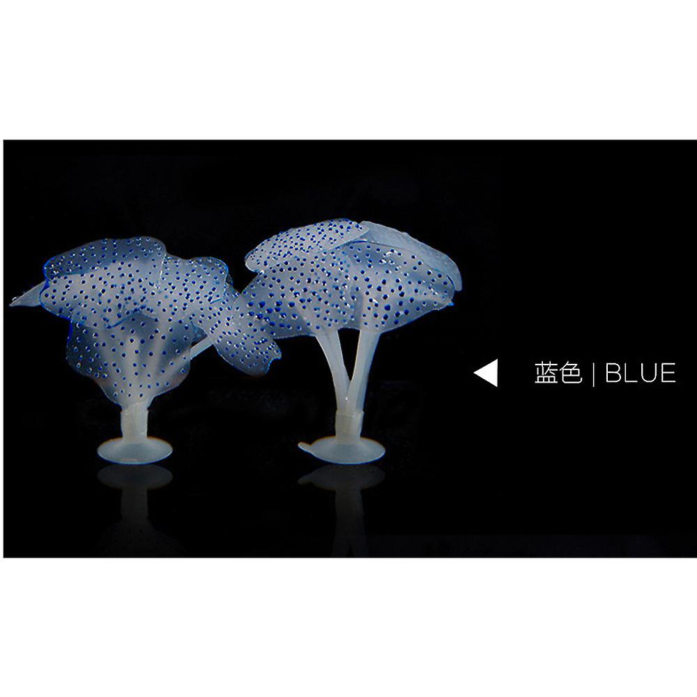 Foto 2 pulgar | Gel De Sílice Suave Fluorescente Para Acuarios Y Peceras, Color Azul Coral - Venta Internacional.