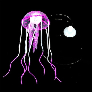Foto 2 | Adorno De Medusa Artificial Para Pecera Huoguo Brillante - Venta Internacional.