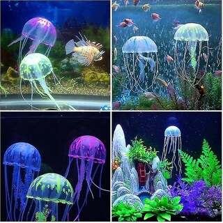 Foto 4 | Medusa Artificial Para Decoración De Acuario Para Pecera - Venta Internacional.