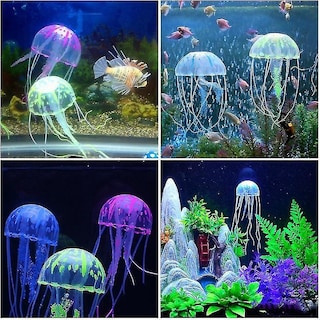 Foto 5 | Medusa Artificial Para Decoración De Acuario Para Pecera - Venta Internacional.