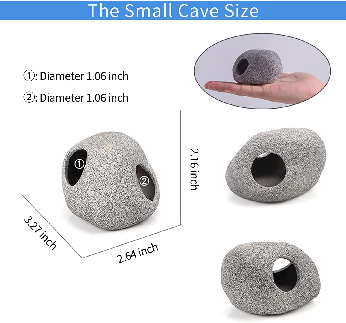 Foto 3 pulgar | Decoraciones Para Acuarios, Pecera De Cerámica, Cueva Jieyou - Venta Internacional.