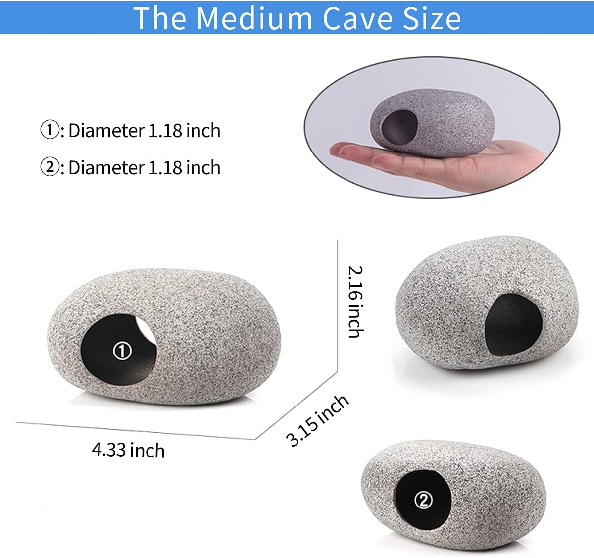 Foto 4 pulgar | Decoraciones Para Acuarios, Pecera De Cerámica, Cueva Jieyou - Venta Internacional.