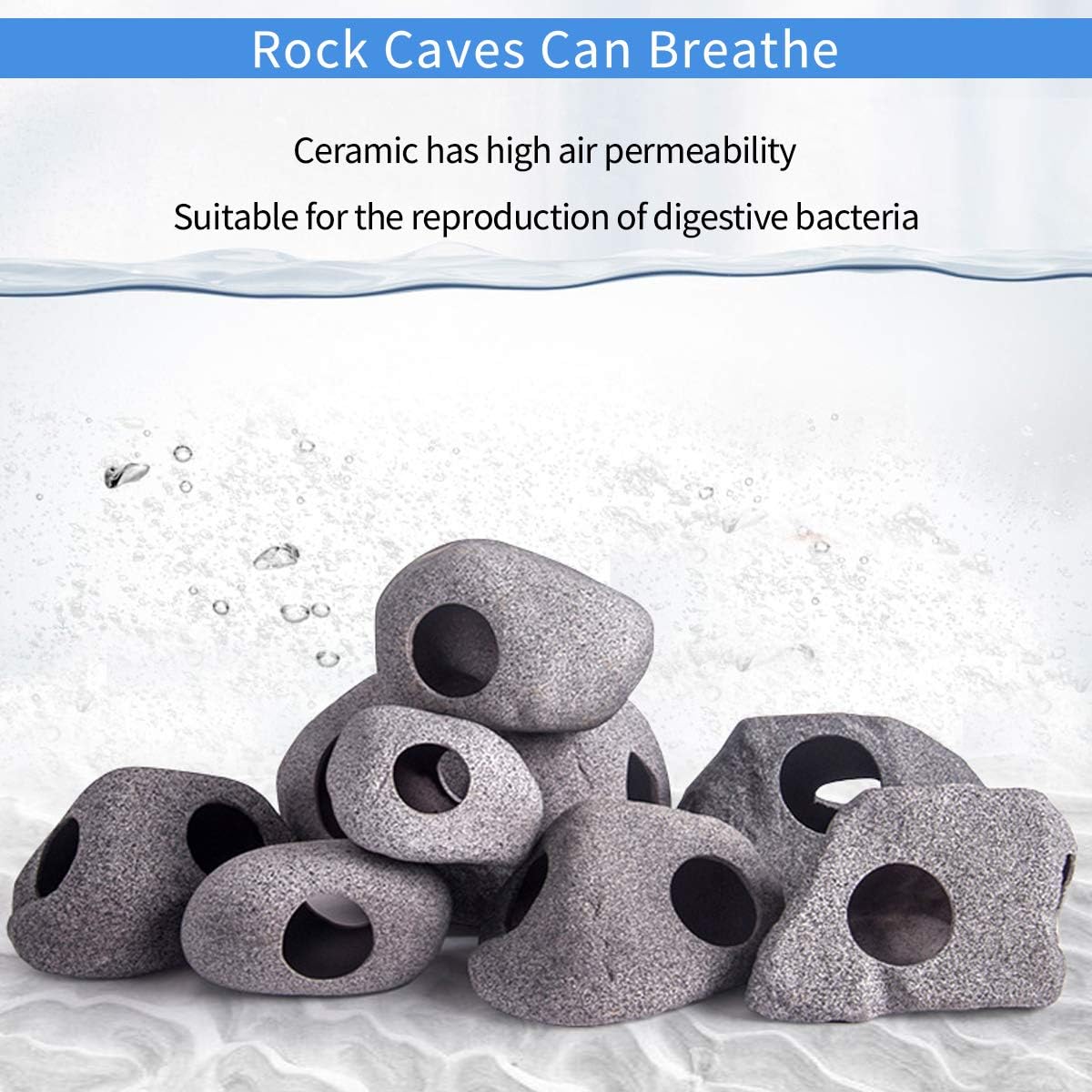 Foto 6 pulgar | Decoraciones Para Acuarios, Pecera De Cerámica, Cueva Jieyou - Venta Internacional.