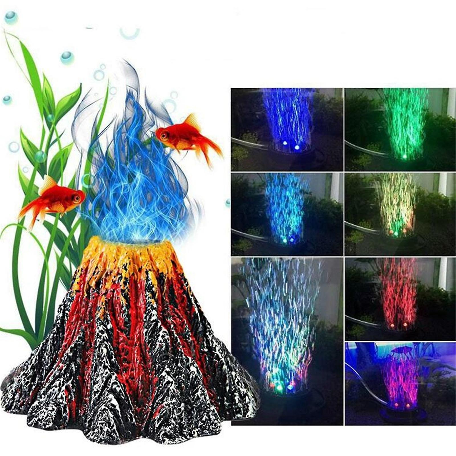 Foto 3 pulgar | Tanque De Agua Para Acuario, Erupción Volcánica, Volcán Decorativo - Venta Internacional.