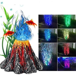 Foto 2 | Tanque De Agua Para Acuario, Erupción Volcánica, Volcán Decorativo - Venta Internacional.