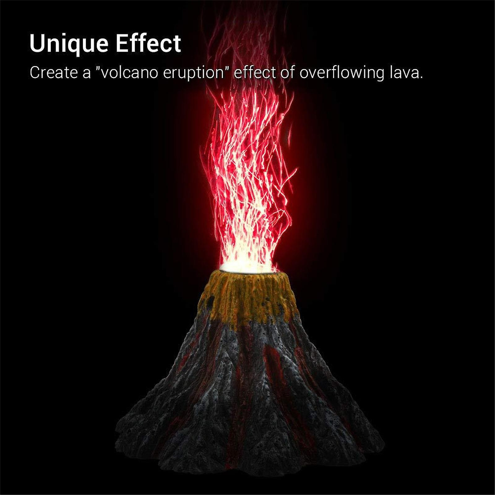 Foto 5 pulgar | Tanque De Agua Para Acuario, Erupción Volcánica, Volcán Decorativo - Venta Internacional.