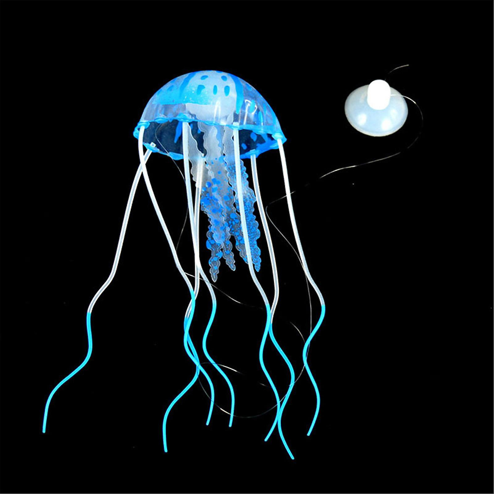 Foto 2 | Adorno De Medusa Artificial Para Pecera Huoguo Brillante - Venta Internacional.