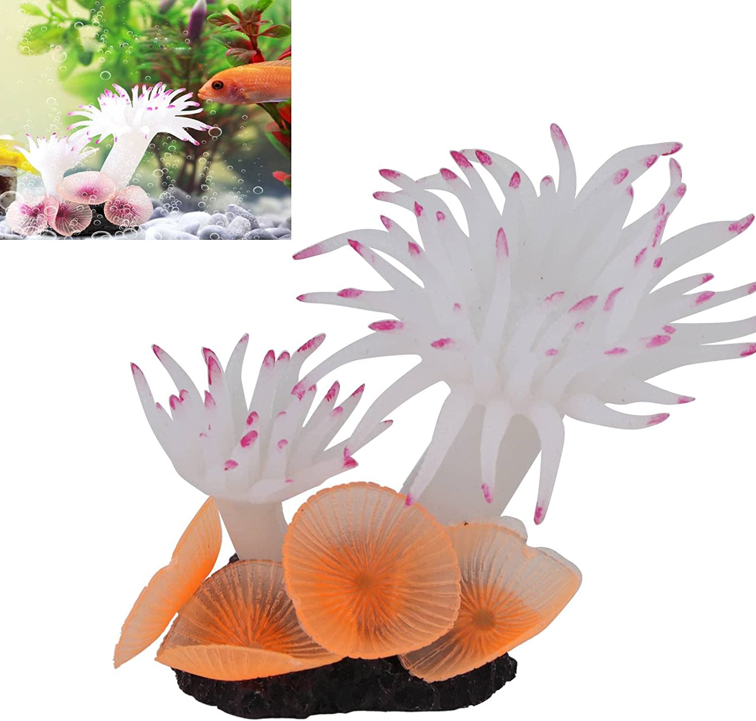 Foto 4 pulgar | Adorno Decorativo Artificial De Plantas De Coral Para Pecera - Venta Internacional.