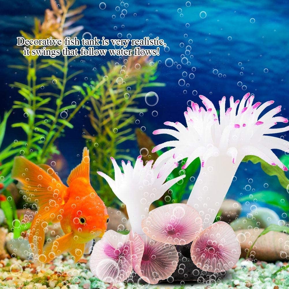 Foto 4 | Adorno Decorativo Artificial De Plantas De Coral Para Pecera - Venta Internacional.