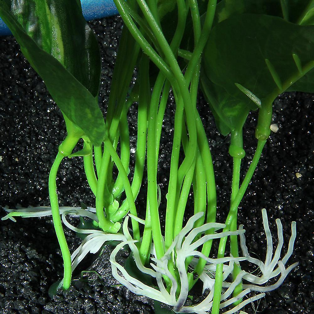 Foto 3 | Decoración De Acuario, Plantas Acuáticas De Plástico, Pecera Verde - Venta Internacional.