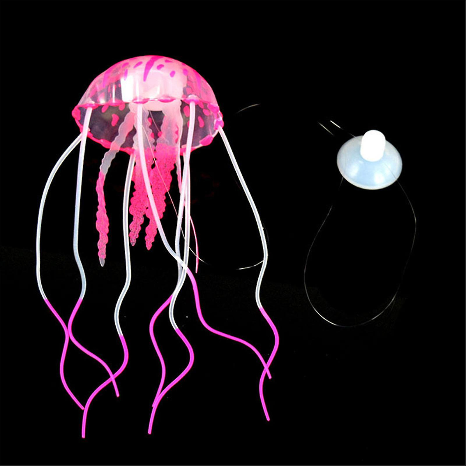 Foto 2 | Adorno De Medusa Artificial Para Pecera Huoguo Brillante - Venta Internacional.