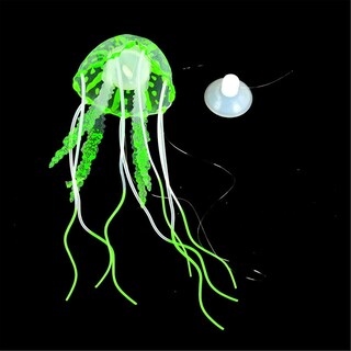 Foto 2 | Adorno De Medusa Artificial Para Pecera Huoguo Fluorescent - Venta Internacional.