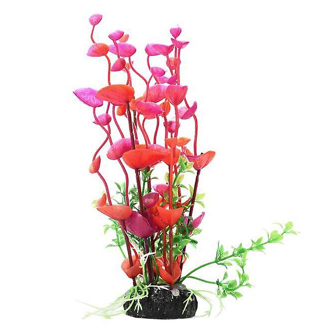 Foto 2 pulgar | Planta De Plástico Para Acuario Huoguo, 36 Cm De Altura, Para Pecera - Venta Internacional.