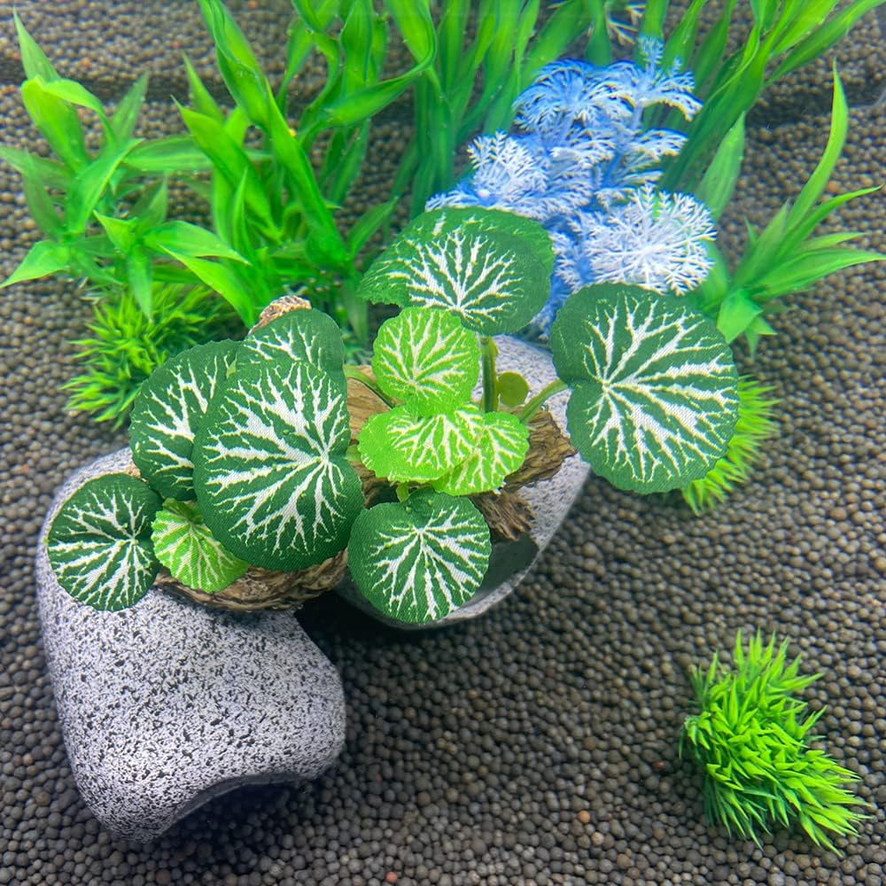 Foto 7 pulgar | Plantas De Acuario Jieyou Betta Rest, Seda Suave Para Pecera - Venta Internacional.