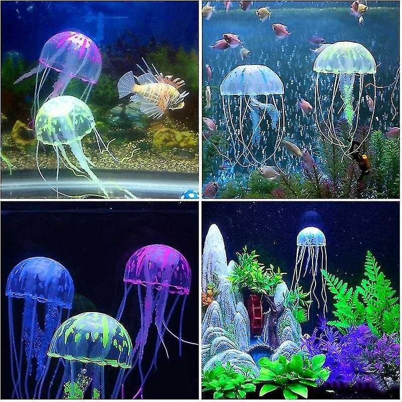 Foto 5 | Medusa Artificial Para Decoración De Acuario Para Pecera - Venta Internacional.