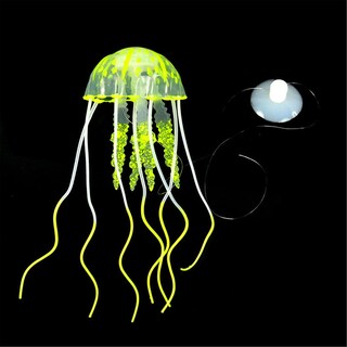 Foto 2 | Adorno De Medusa Artificial Para Pecera Huoguo Brillante - Venta Internacional.