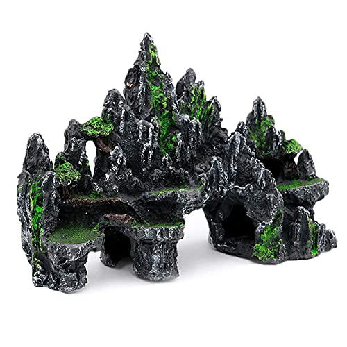 Foto 2 pulgar | Decoraciones Para Peceras, Casa En El Árbol Con Vista A La Montaña Pakykai - Venta Internacional.
