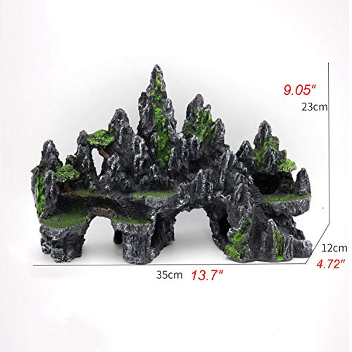 Foto 2 | Decoraciones Para Peceras, Casa En El Árbol Con Vista A La Montaña Pakykai - Venta Internacional.