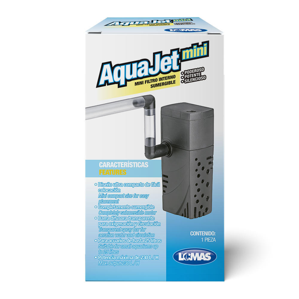 Foto 3 pulgar | Filtro Interno Aquajet Mini Lomas para Peceras con Capacidad de 25 L