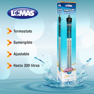 Foto 2 | Calentador Sumergible ThermoJet Lomas FL7758 Transparente con Termostato para Peceras de 300 W