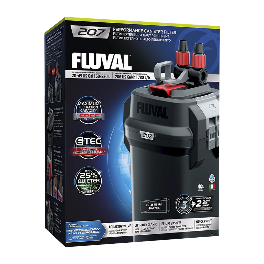 Foto 4 pulgar | Filtro Fluval 207 Hagen HA443 color Gris