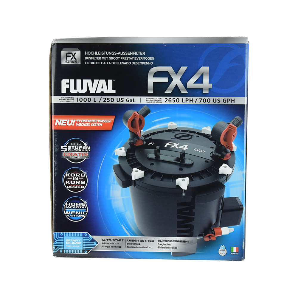 Foto 3 pulgar | Filtro Externo Fluval Hagen FX4 HA214 color Gris para Peceras