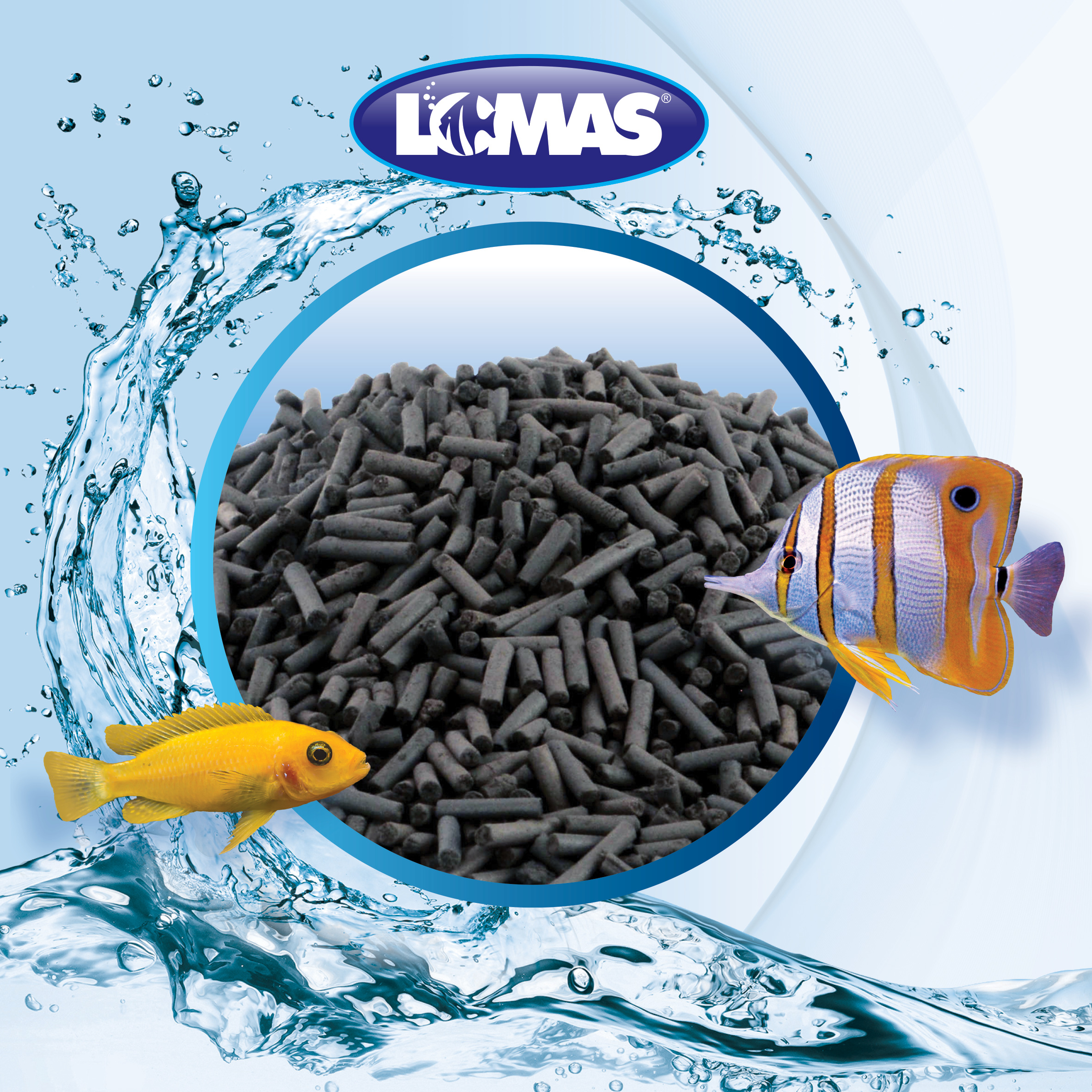 Foto 4 pulgar | Carbón Activado Peletizado Lomas FL7963 color Negro 450 g para Peceras o Acuarios de Agua Dulce o Salada