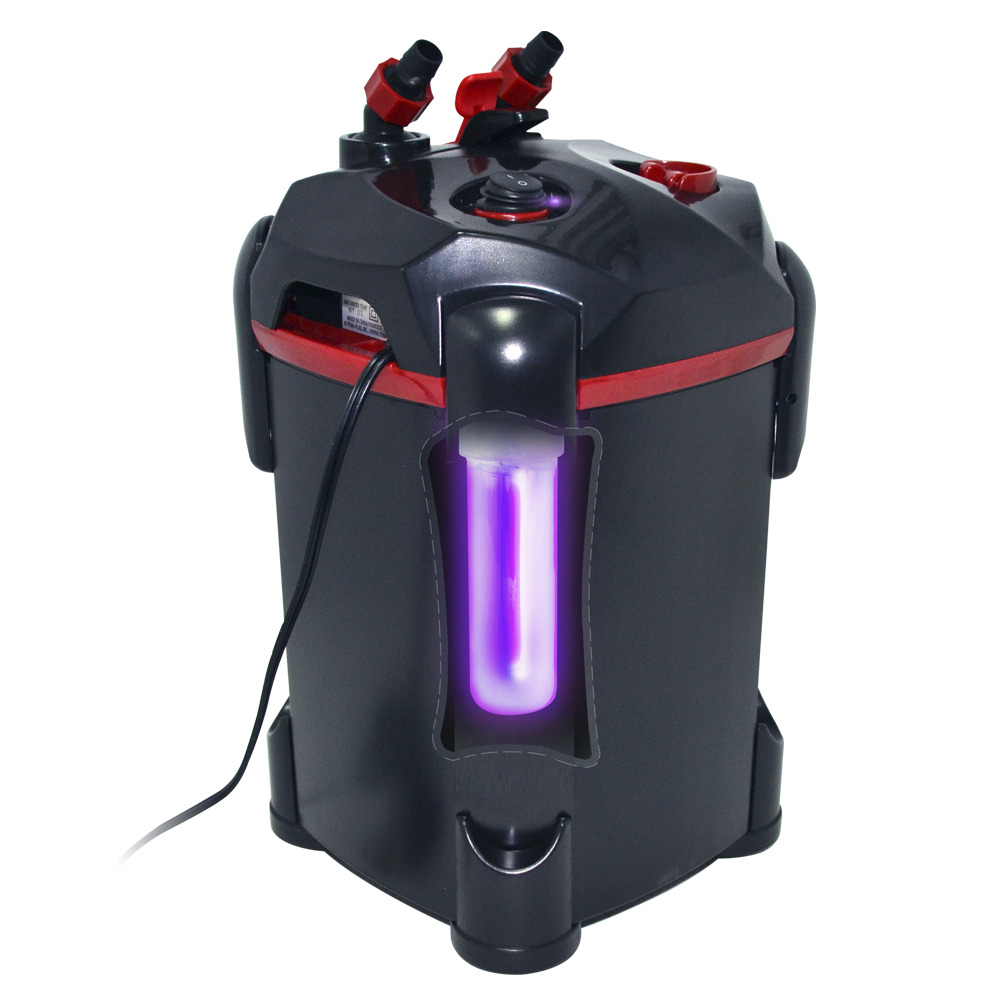 Foto 2 pulgar | Filtro Externo Aquajet Canister Lomas FL8923 color Gris con Luz UV para Peces de Acuario 400 L