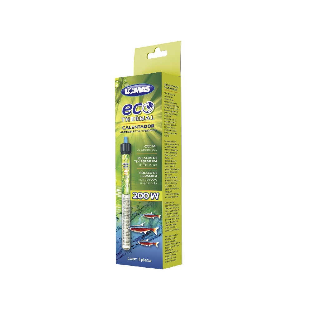 Foto 1 | Calentador Sumergible con Termostato Lomas Ecothermal 200w