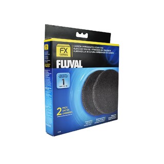 Foto 2 | Almohadilla de Espuma Fluval Impregnada de Carbón 2 Piezas
