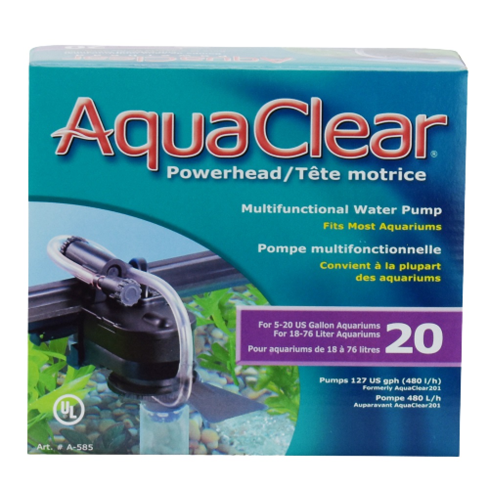 Foto 2 pulgar | Cabeza Poder AquaClear HA585 201 Capacidad 20 Gal 75.7 L Hagen