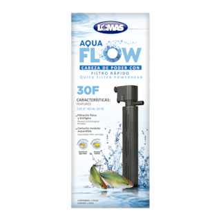 Foto 3 | Lomas Aquaflow 30 Cabeza De Poder Con Filtro Rápido Para Acuarios Y/o Peceras