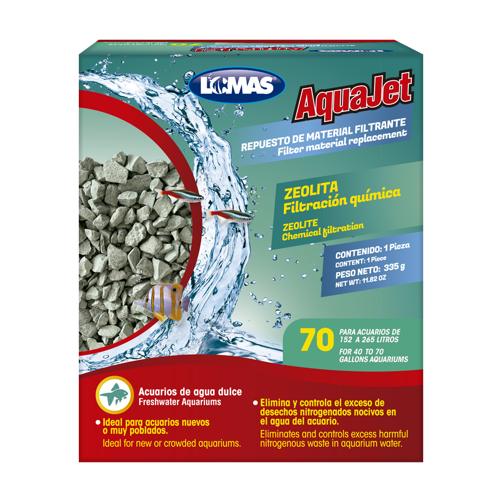 Foto 1 | Lomas Repuesto Zeolita Aquajet 70 Para Peceras Y/o Acuarios