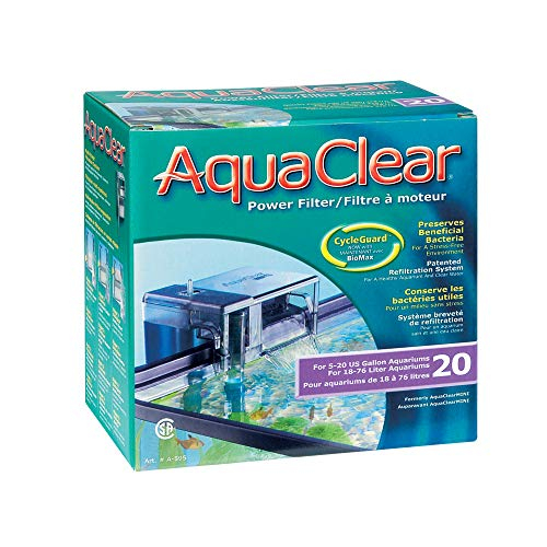 Foto 4 pulgar | Filtro Power Aquaclear 20 Para Acuarios De 19 A 76 Litros - Venta Internacional.