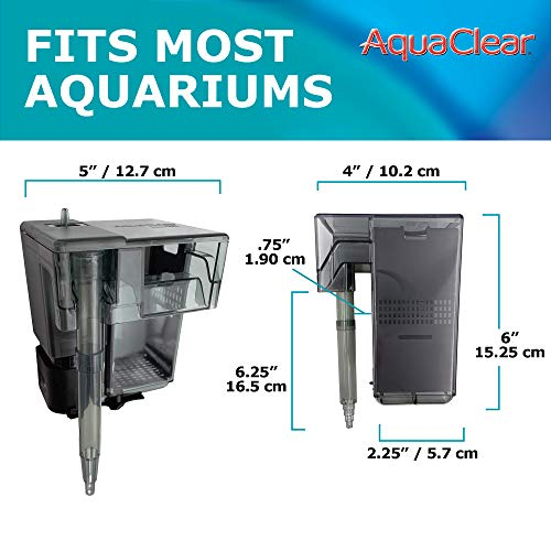 Foto 6 pulgar | Filtro Power Aquaclear 20 Para Acuarios De 19 A 76 Litros - Venta Internacional.