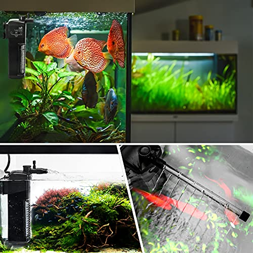 Foto 8 pulgar | Filtro Interno Para Acuarios Aqqa, Sumergible, Potencia 8,5 W, 650 L/h - Venta Internacional.