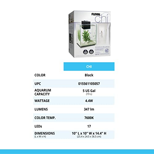 Foto 8 pulgar | Acuario Fluval Chi Ii 19l (5 Galones) Blanco 10505 - Venta Internacional.