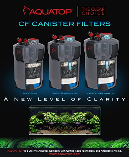Foto 6 | Filtro De Cartucho Aquatop Cf-300mkii 1000l/h Para Tanque De 280l - Venta Internacional.