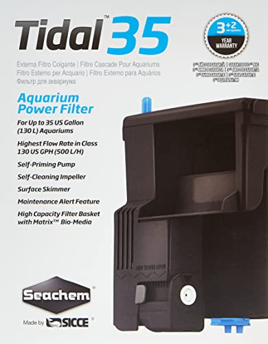 Foto 6 pulgar | Seachem Tidal Power Aquarium Filter - Filtro De Tanque De Peces Grande De 35 Galones - Venta Internacional.