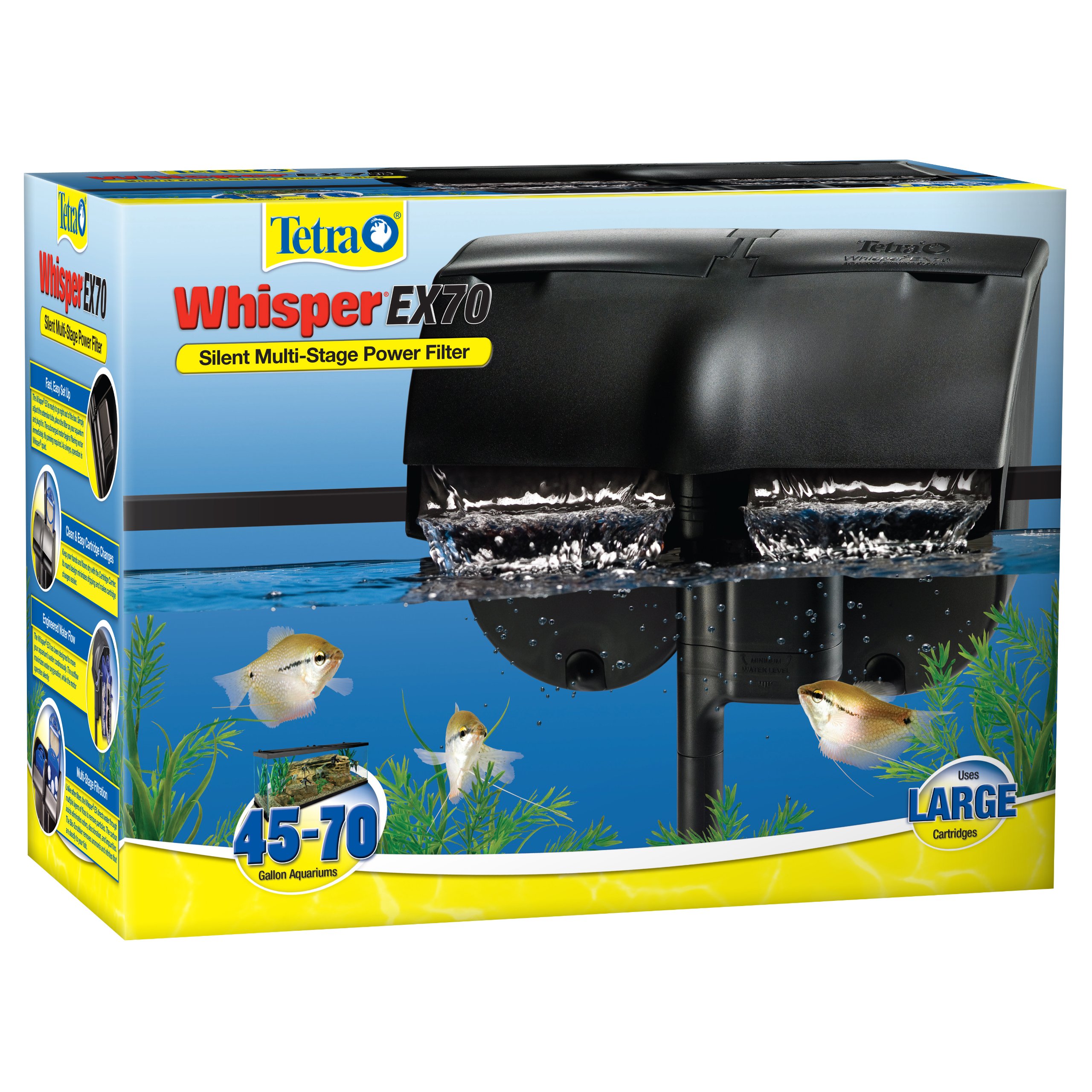 Foto 2 pulgar | Filtro Tetra Whisper Ex 70 Para 170 A 265 Litros Blanco - Venta Internacional.