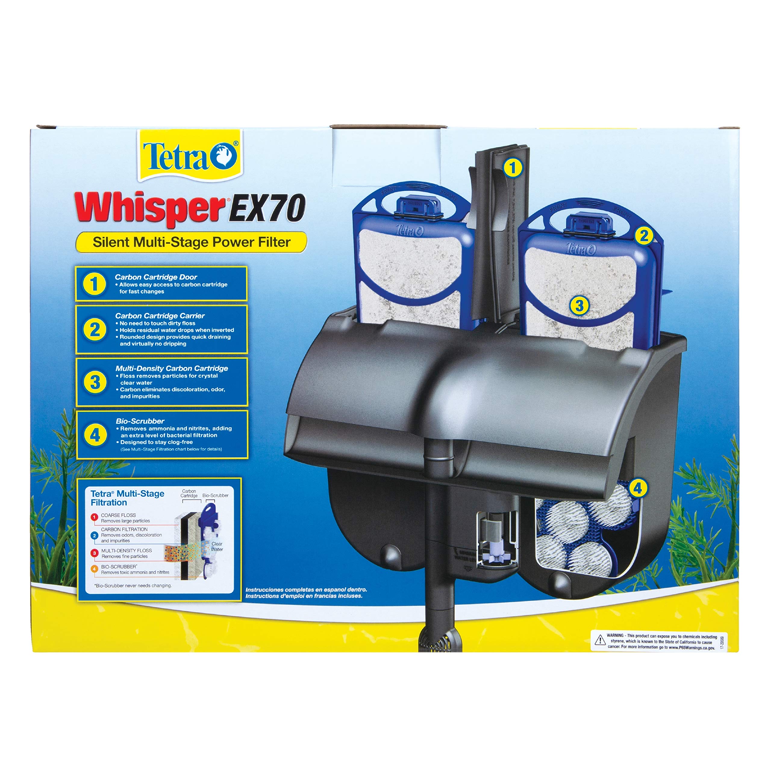 Foto 3 pulgar | Filtro Tetra Whisper Ex 70 Para 170 A 265 Litros Blanco - Venta Internacional.
