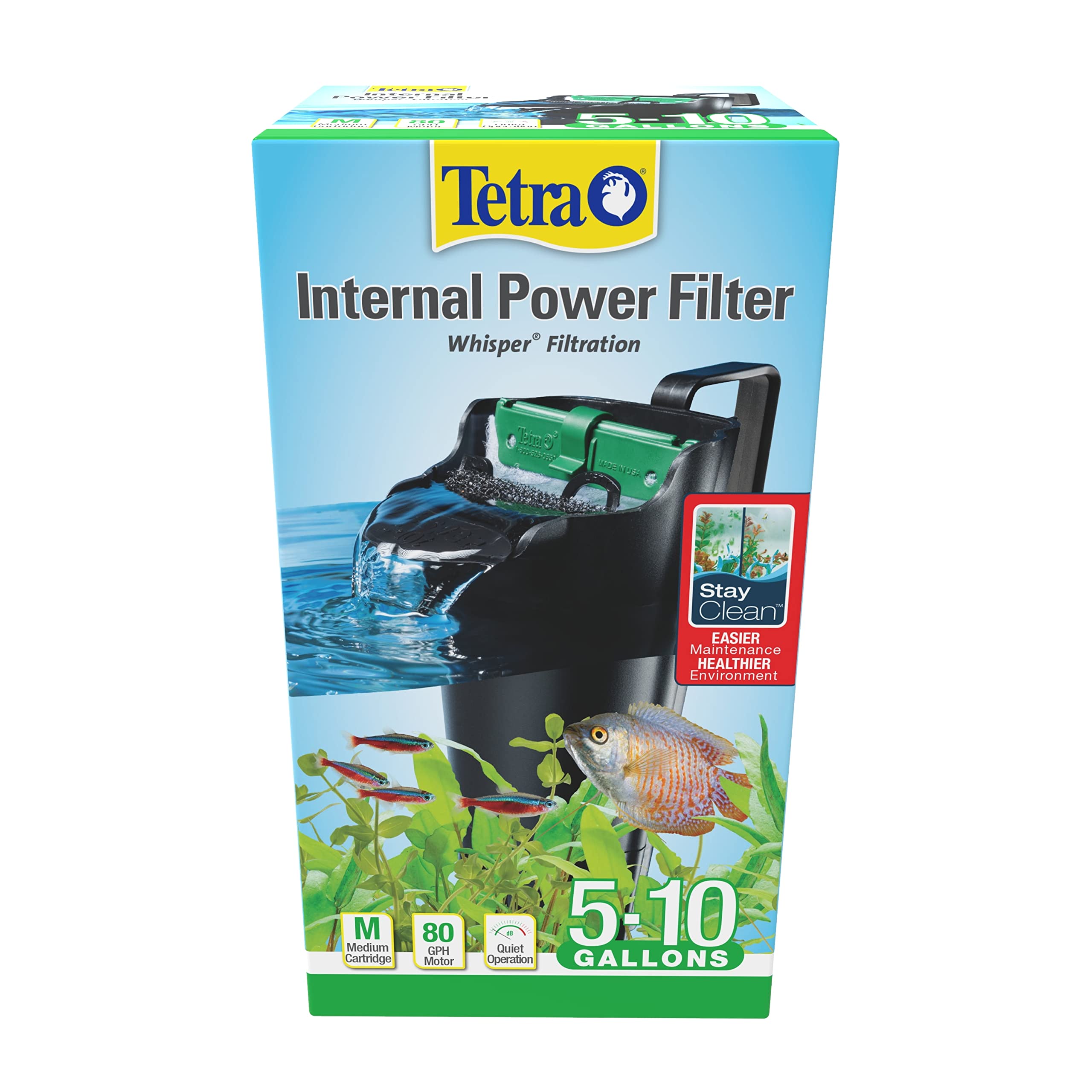 Foto 1 | Filtro De Alimentación Interno Tetra Whisper 10i Para Acuarios De 20 A 40 Litros - Venta Internacional.