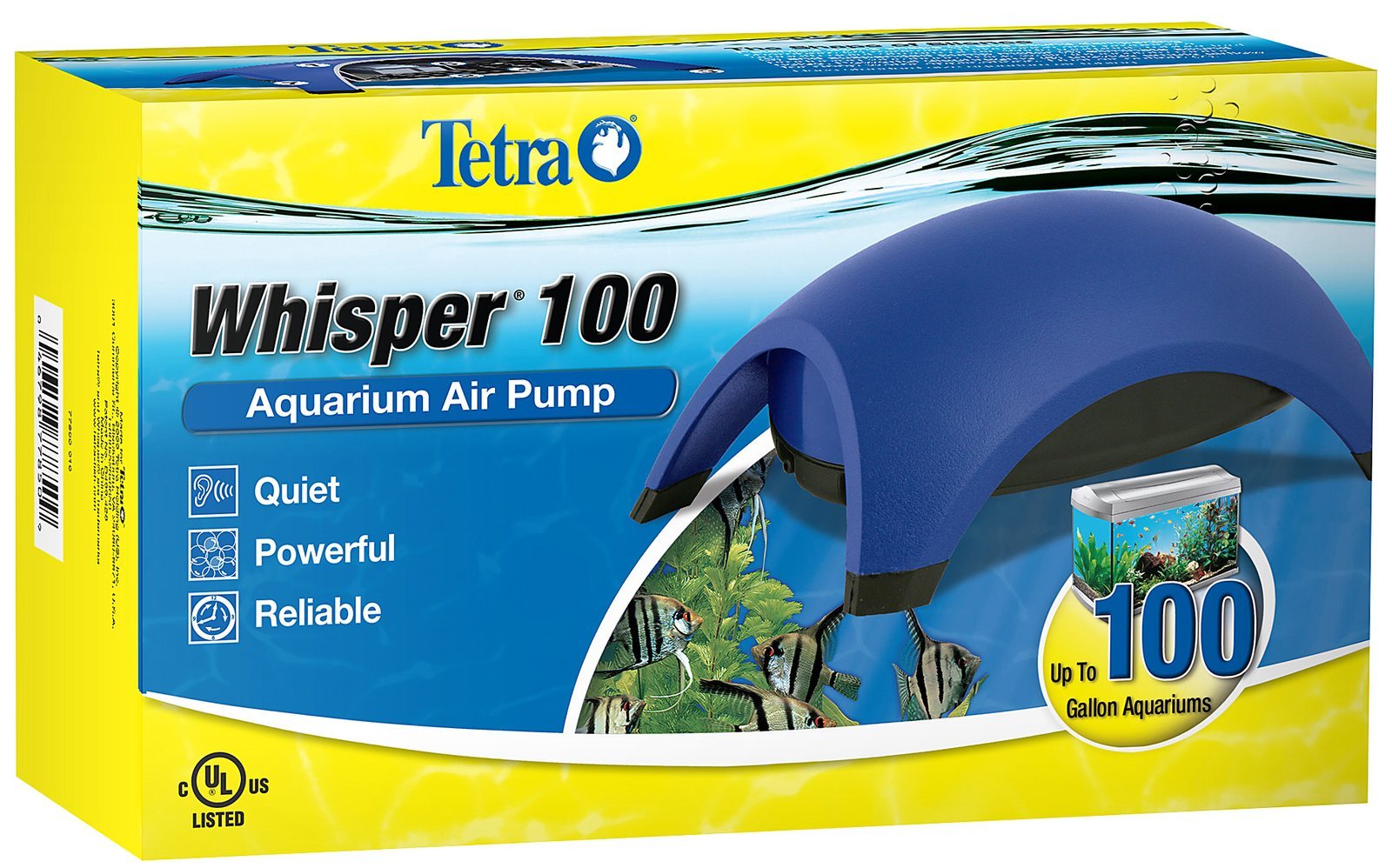 Foto 2 pulgar | Bomba de Aire Tetra Whisper para Acuarios 227 A 379 Litros Negro - Venta Internacional