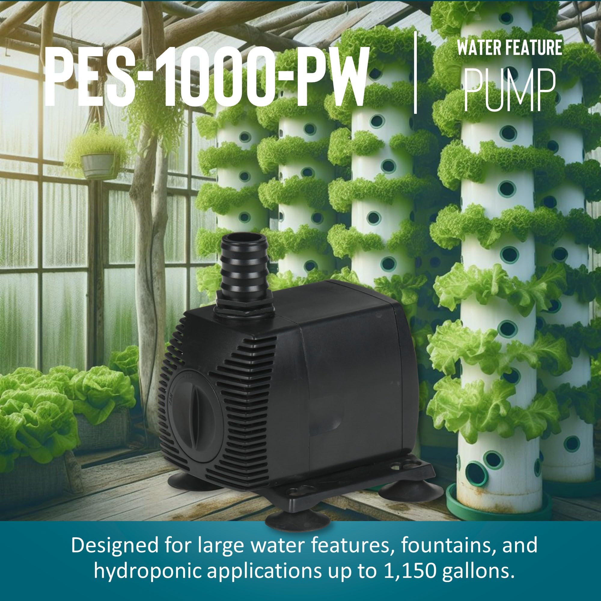 Foto 7 | Bomba Para Fuente O Estanque Little Giant Pes-1000-pw 115v 1150gph - Venta Internacional.