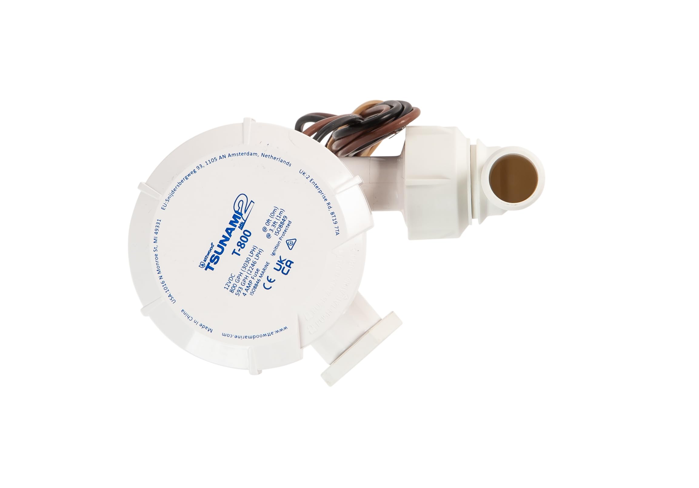 Foto 4 | Bomba Aireadora Attwood Tsunami Mk2 800 Gph T800 800ml - Venta Internacional.